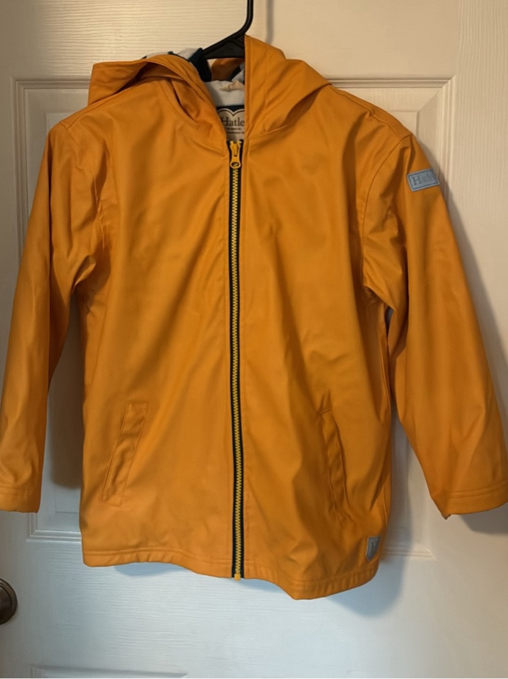 Hatley Kids' Mustard Yellow Hooded Raincoat